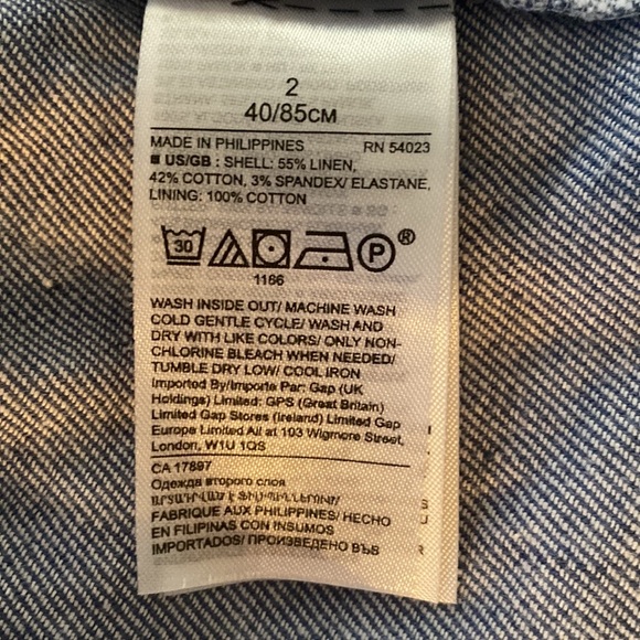 Banana republic linen cotton button mini dress - Picture 16 of 16